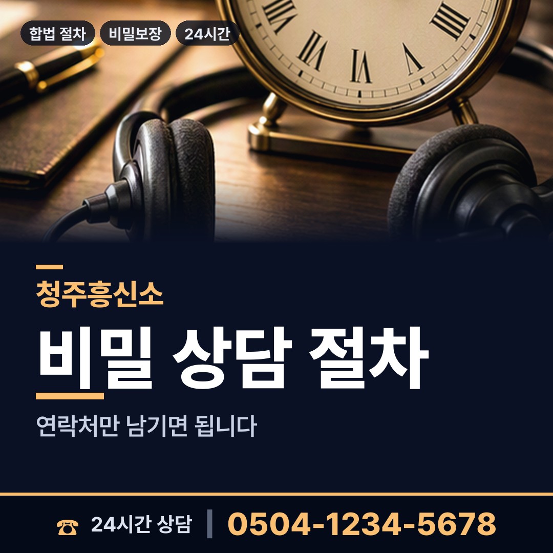 청주 내덕2동 잠복조사 상담 안내